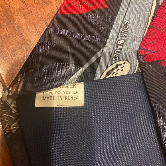 golf tie - Picture 5 of 5